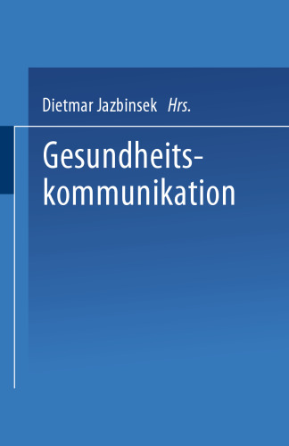 Gesundheitskommunikation