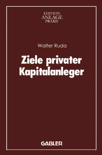 Ziele privater Kapitalanleger