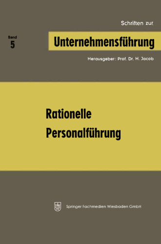 Rationelle Personalführung