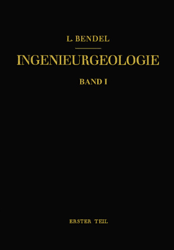 Ingenieurgeologie: Ein Handbuch für Studium und Praxis