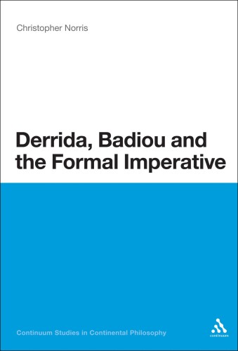 Derrida, Badiou and the Formal Imperative