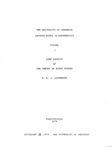 Some aspects of the theory of Riesz spaces