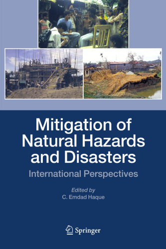 Mitigation of Natural Hazards and Disasters: International Perspectives