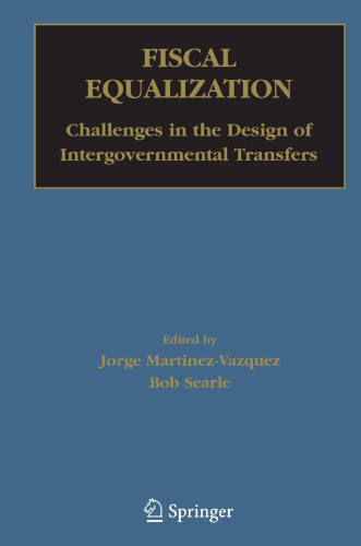 Fiscal Equalization: Challenges in the Design of Intergovernmental Transfers