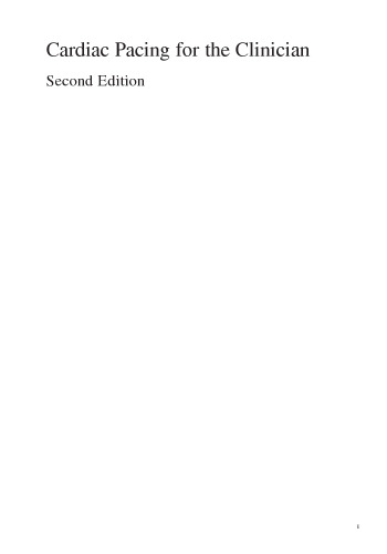 Cardiac Pacing for the Clinician