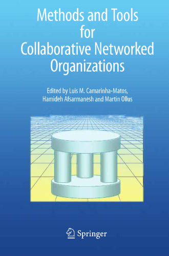 Methods and Tools for Collaborative Networked Organizations