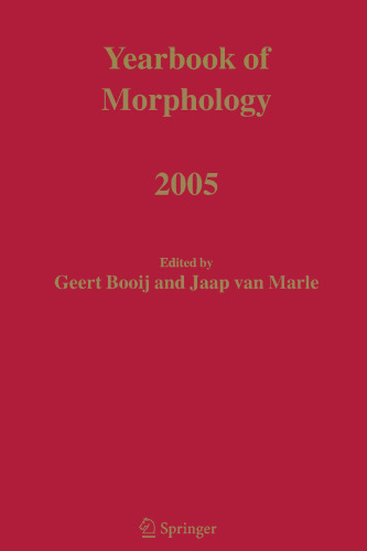 Yearbook of Morphology 2005