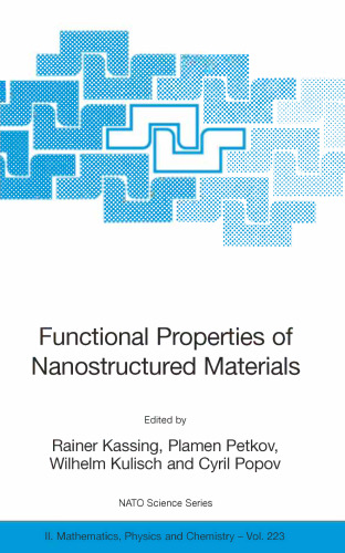 Functional Properties of Nanostructured Materials
