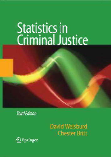 Statistics in Criminal Justice