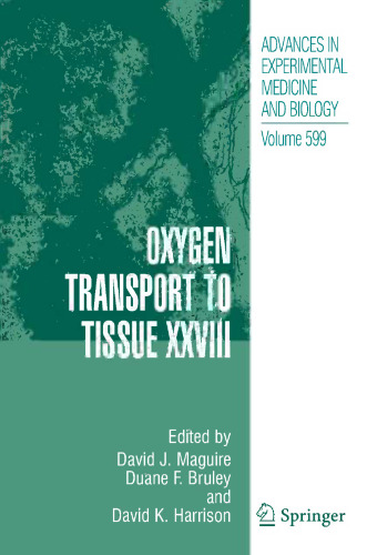 Oxygen Transport to Tissue XXVIII