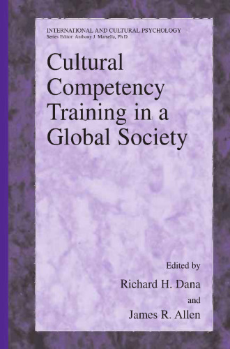 Cultural Competency Training in a Global Society