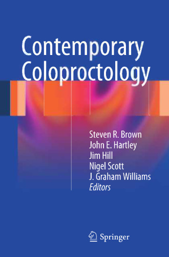 Contemporary Coloproctology