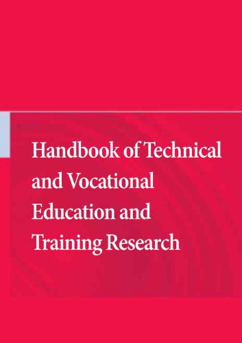 Handbook of Technical and Vocational Education and Training Research