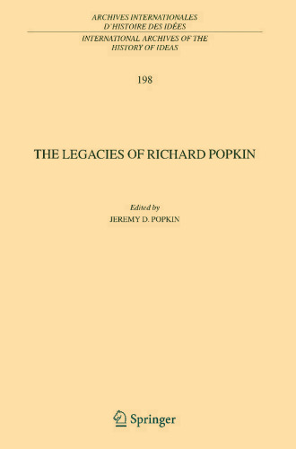 The Legacies of Richard Popkin