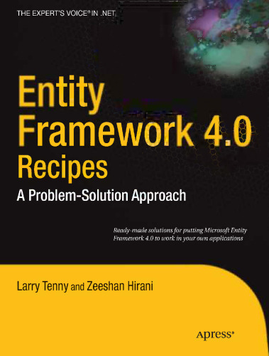 Entity Framework 4.0 Recipes: A Problem-Solution Approach