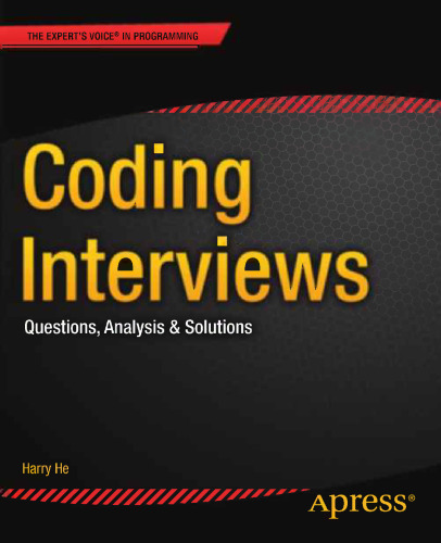 Coding Interviews: Questions, Analysis & Solutions