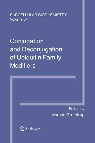 Conjugation and Deconjugation of Ubiquitin Family Modifiers: Subcellular Biochemistry