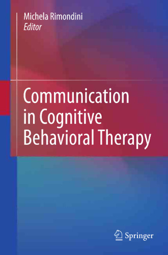 Communication in Cognitive Behavioral Therapy