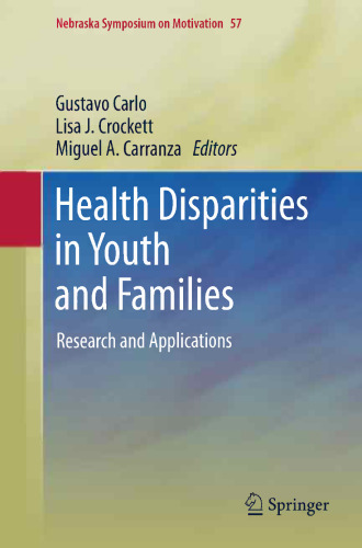 Health Disparities in Youth and Families: Research and Applications