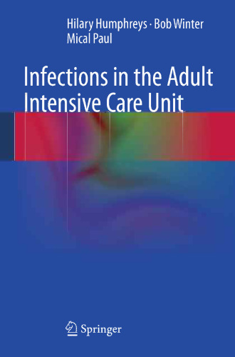 Infections in the Adult Intensive Care Unit
