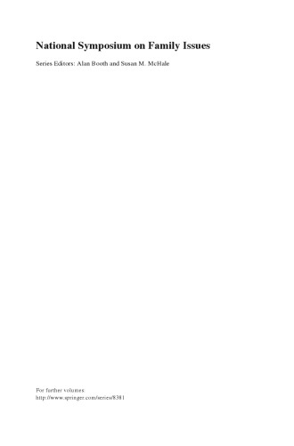 Early Adulthood in a Family Context