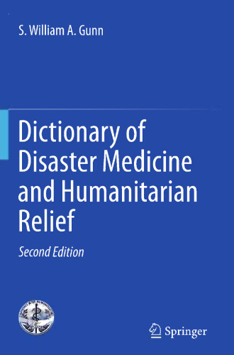Dictionary of Disaster Medicine and Humanitarian Relief