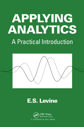Applying analytics : a practical introduction
