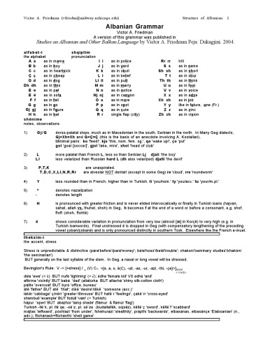 [Review of] Albanian Grammar