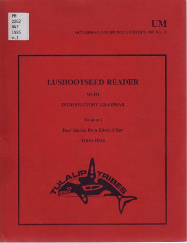 Lushootseed reader with introductory grammar