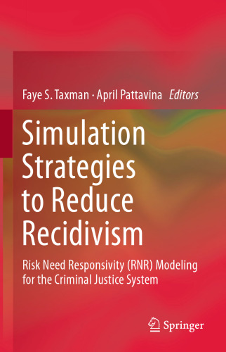Simulation Strategies to Reduce Recidivism: Risk Need Responsivity (RNR) Modeling for the Criminal Justice System