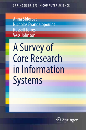 A Survey of Core Research in Information Systems