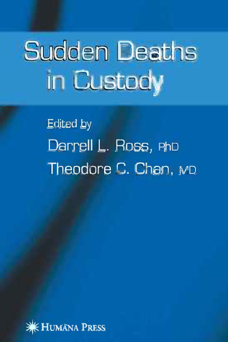 Sudden Deaths in Custody