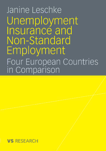 Unemployment Insurance and Non-Standard Employment: Four European Countries in Comparison