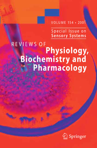 Reviews of Physiology, Biochemistry and Pharmacology