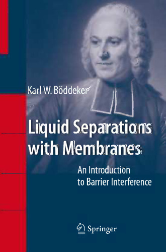 Liquid Separations with Membranes: An introduction to barrier interference