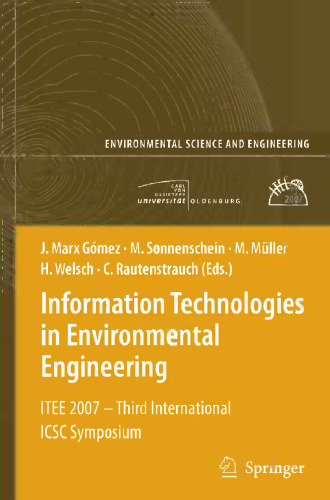 Information Technologies in Environmental Engineering: ITEE 2007 - Third International ICSC Symposium