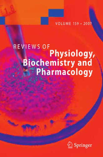 Reviews of Physiology, Biochemistry and Pharmacology