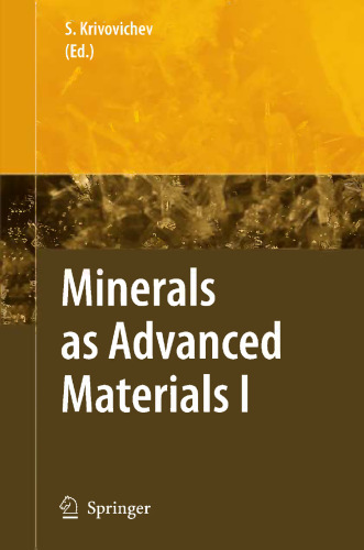 Minerals as Advanced Materials I