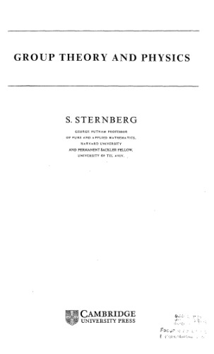 Group theory and physics