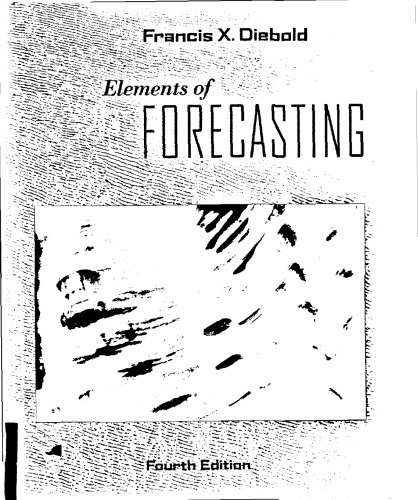 Elements of Forecasting