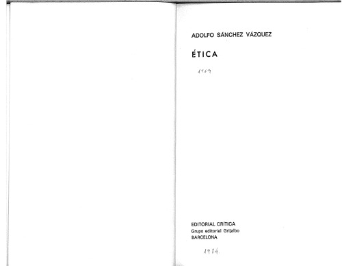 Ética