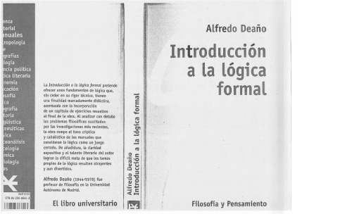 Introducción a la Lógica Formal