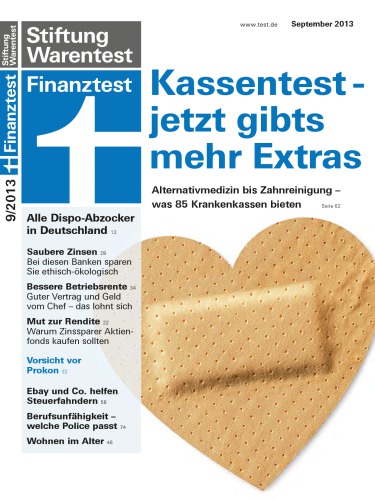FinanzTest 09 2013