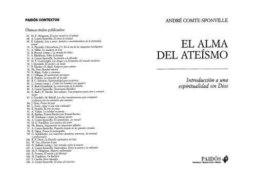 El alma del ateismo