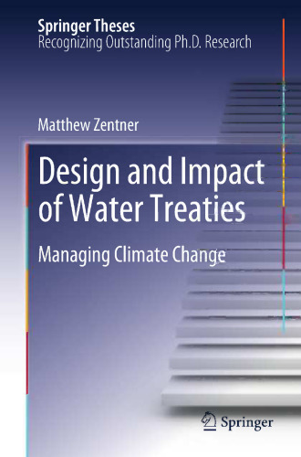 Design and impact of water treaties: Managing climate change