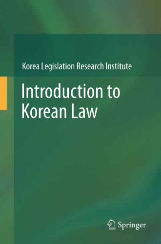 Introduction to Korean Law