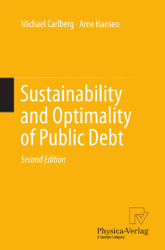 Sustainability and Optimality of Public Debt