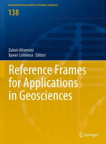 Reference Frames for Applications in Geosciences