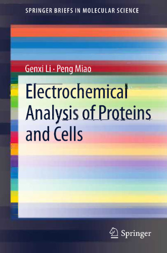 Electrochemical Analysis of Proteins and Cells