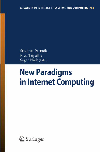 New Paradigms in Internet Computing